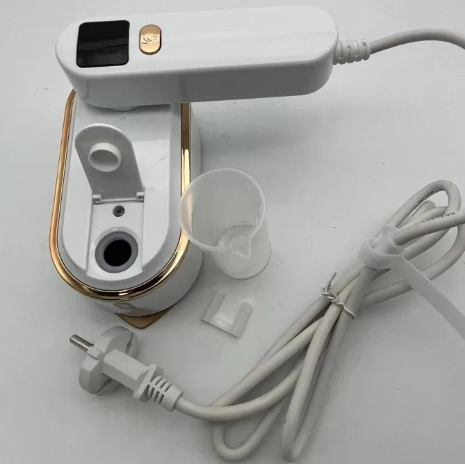 1200W 150ML Portable Steam Iron Garment Steamer for Clothes with Three Gears Steam&180 Degree Rotated Handle&Digital Display